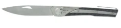 Couteau pliant Actilam S4 lame forgée manche acier/fibre de carbone 11cm