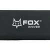 Couteau pliant Ansø FOX FX-302 manche 12cm titanium ondulé + étui