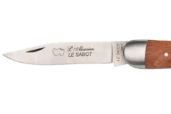 Couteau pliant Au Sabot L'Alsacien manche kotibé tire-bouchon 10cm