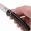 Couteau pliant Benchmade Arcane 490 manche aluminium noir 11cm