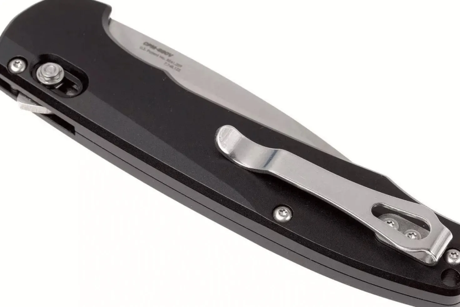 Couteau pliant Benchmade Arcane 490 manche aluminium noir 11cm