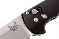 Couteau pliant Benchmade Arcane 490 manche aluminium noir 11cm