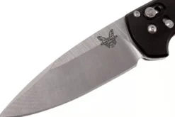 Couteau pliant Benchmade Arcane 490 manche aluminium noir 11cm