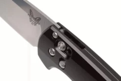 Couteau pliant Benchmade Arcane 490 manche aluminium noir 11cm