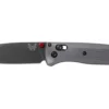 Couteau pliant Benchmade Bugout 535BK-4 manche aluminium anodisé gris 10,7cm