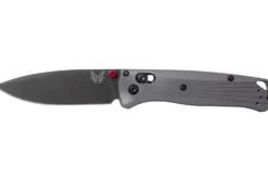 Couteau pliant Benchmade Bugout 535BK-4 manche aluminium anodisé gris 10,7cm