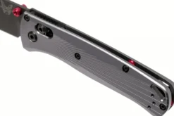Couteau pliant Benchmade Bugout 535BK-4 manche aluminium anodisé gris 10,7cm