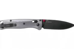 Couteau pliant Benchmade Bugout 535BK-4 manche aluminium anodisé gris 10,7cm