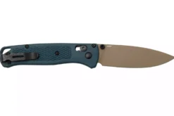 Couteau pliant Benchmade Bugout Crater Blue 535FE-05 manche Grivory bleu 10,7cm