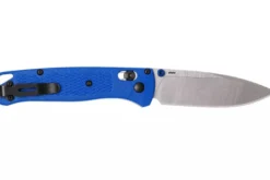 Couteau pliant Benchmade Bugout 535 manche Grivory bleu 10,7cm