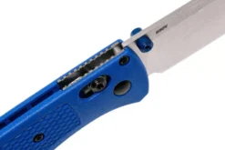 Couteau pliant Benchmade Bugout 535 manche Grivory bleu 10,7cm