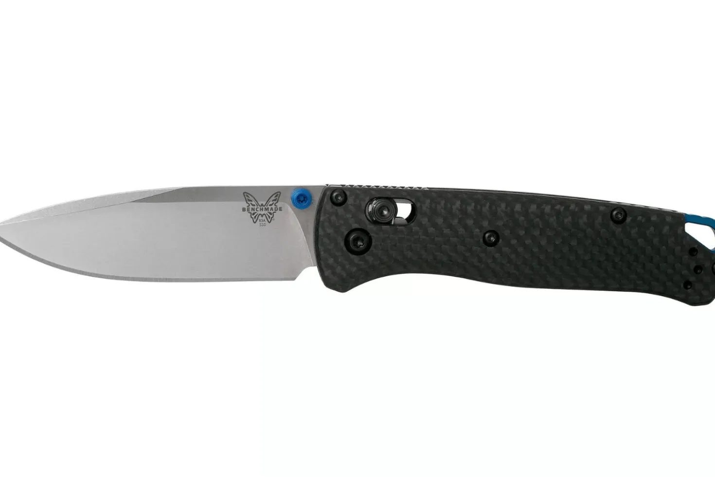 Couteau pliant Benchmade Bugout 535-3 manche fibre de carbone noir 10,7cm