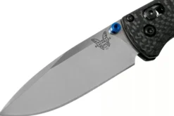 Couteau pliant Benchmade Bugout 535-3 manche fibre de carbone noir 10,7cm