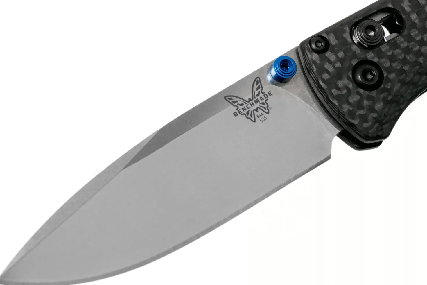 Couteau pliant Benchmade Bugout 535-3 manche fibre de carbone noir 10,7cm