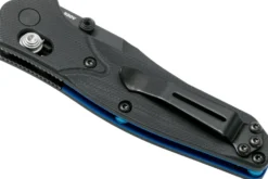 Couteau pliant Benchmade Mini Osborne 945BK-1 lame noire tanto manche G10 noir 9,8cm