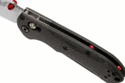 Couteau pliant Benchmade Mini Freek 565-1 manche fibre de carbone noir 10cm avec clip