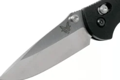 Couteau pliant Benchmade Mini Griptilian 556 manche Grivory noir 9,9cm
