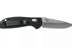 Couteau pliant Benchmade Mini Griptilian 556 manche Grivory noir 9,9cm