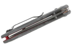 Couteau pliant Benchmade Mini Freek 565BK-02 lame noire manche G10 multicolore 10,3cm