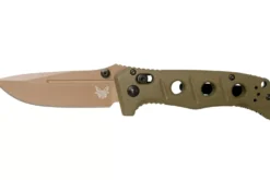 Couteau pliant Benchmade Mini Adamas 273FE-2 manche G10 kaki 11cm