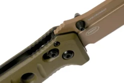 Couteau pliant Benchmade Mini Adamas 273FE-2 manche G10 kaki 11cm