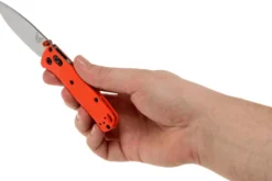 Couteau pliant Benchmade Mini Bugout 533 manche grivory orange 9cm