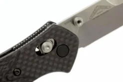 Couteau pliant Benchmade Osborne 940-1 lame tanto manche fibre de carbone noir 11cm