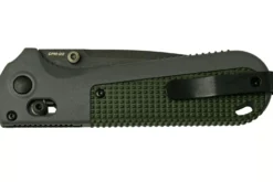 Couteau pliant Benchmade Redoubt 430BK manche Grivory gris/vert 12cm