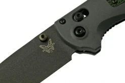 Couteau pliant Benchmade Redoubt 430BK manche Grivory gris/vert 12cm