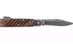 Couteau pliant Böker 98K Damas 110715DAM manche en bois de noyer 11cm