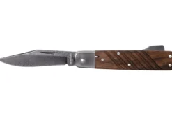 Couteau pliant Böker 98K Damas 110715DAM manche en bois de noyer 11cm