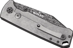 Couteau pliant Böker Tiger Damas 111103DAM manche en micarta noir 11,5cm