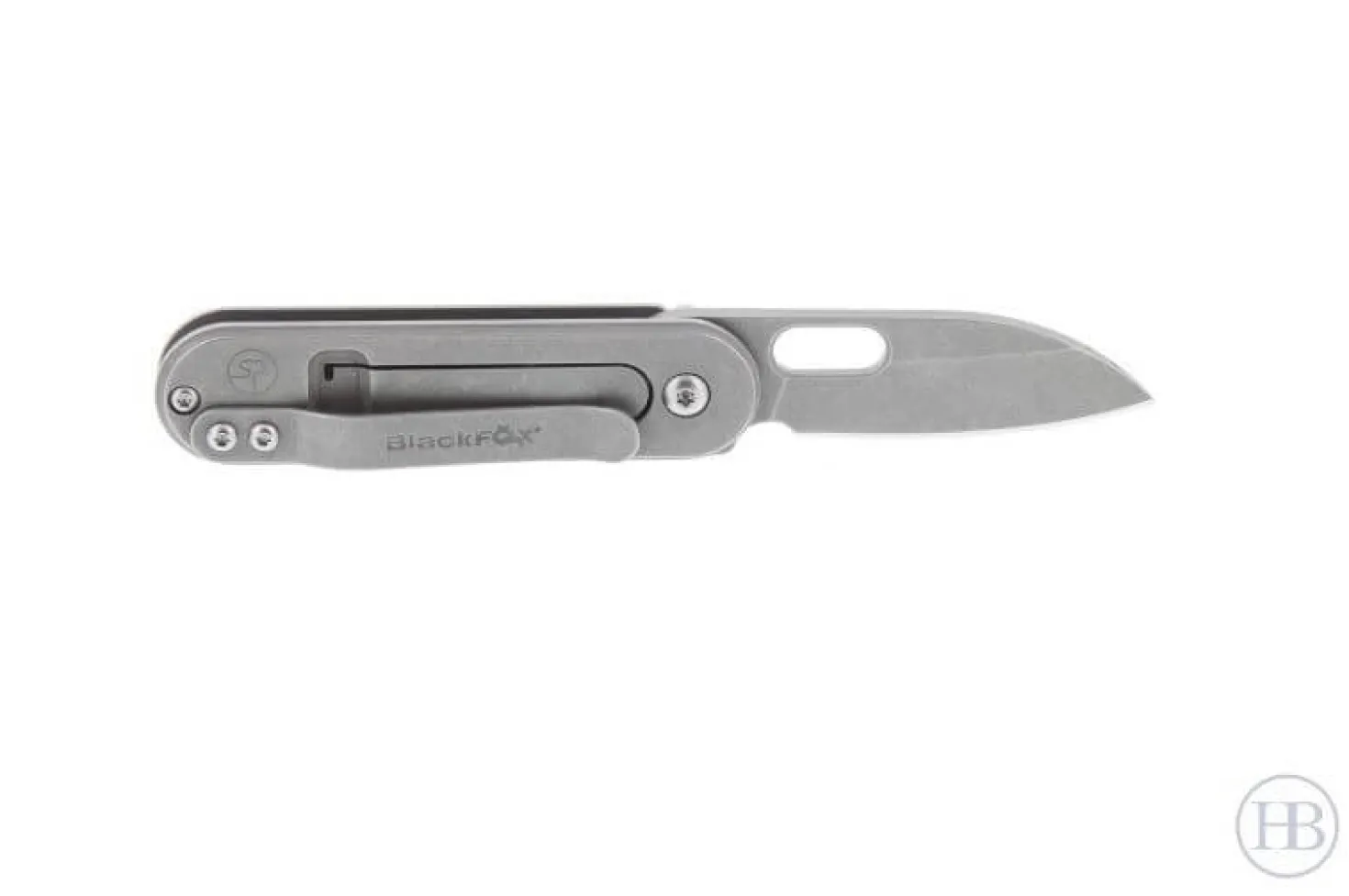 Couteau pliant Black Fox BF.719 BEAN GEN2 manche 7.5cm tout inox