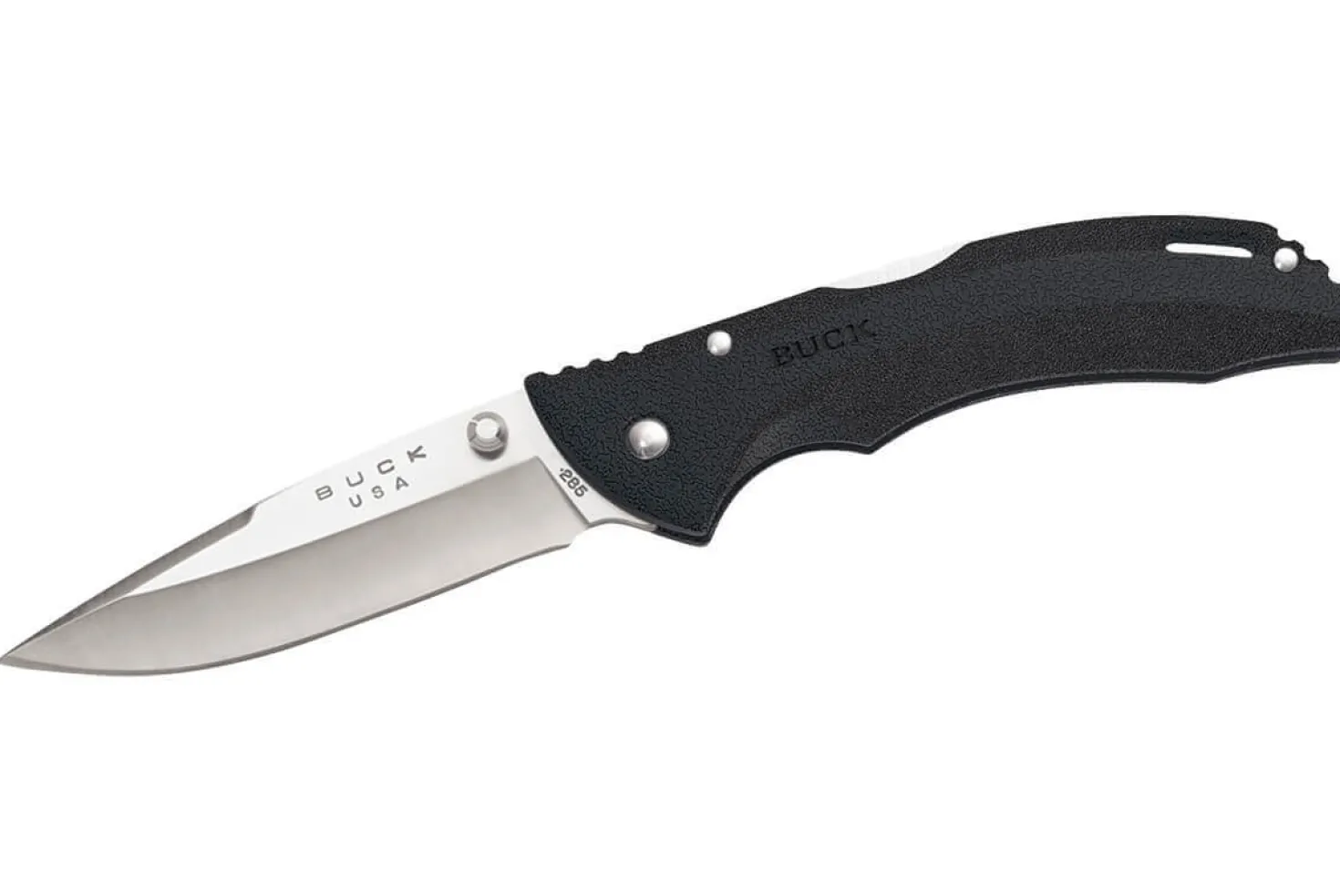 Couteau pliant BUCK BANTAM 285 manche noir 11cm