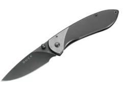 Couteau pliant BUCK NOBLEMAN n°327TTS manche acier titanium 9cm