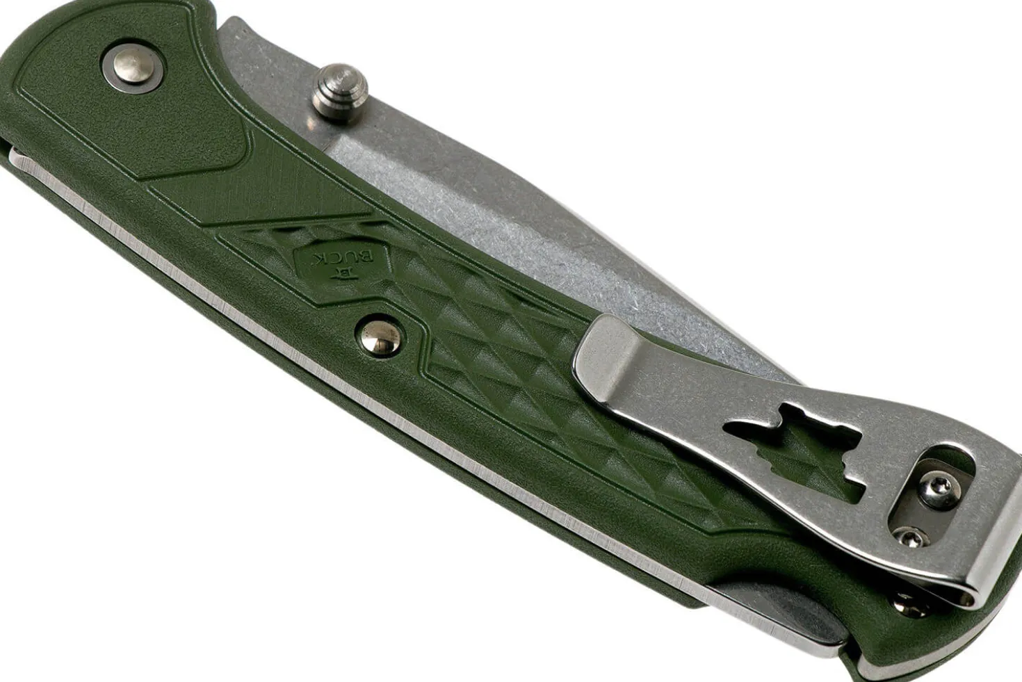 Couteau pliant BUCK RANGER SLIM SELECT 112 manche nylon 11cm