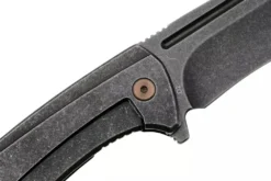 Couteau pliant BUCK RUCKUS 0713CPS manche noir 12cm