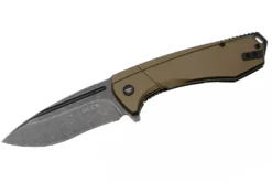 Couteau pliant BUCK RUCKUS 0713GRS manche vert 12cm