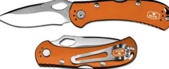 Couteau pliant BUCK SPITFIRE n°722ORS1 manche orange 11cm
