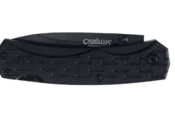 Couteau pliant Camillus CamLite manche en nylon et fibres de verre noir 10cm