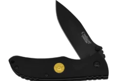 Couteau pliant Camillus Centerfire 30-30 manche en G10 noir 10,2cm et fond de balle intégré