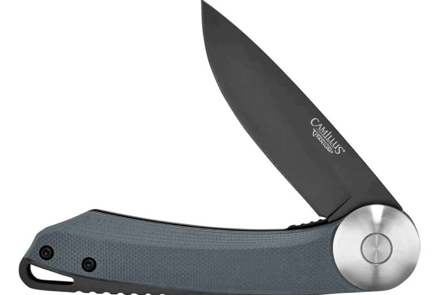 Couteau pliant Camillus Cirque manche en G10 bleu 10,8cm