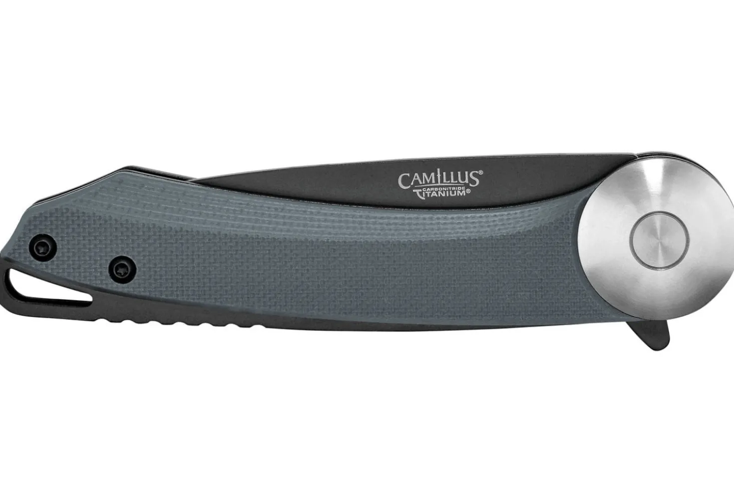 Couteau pliant Camillus Cirque manche en G10 bleu 10,8cm