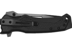 Couteau pliant Camillus GB-8B lame Tanto manche en nylon renforcé de fibres de verre noir 12cm