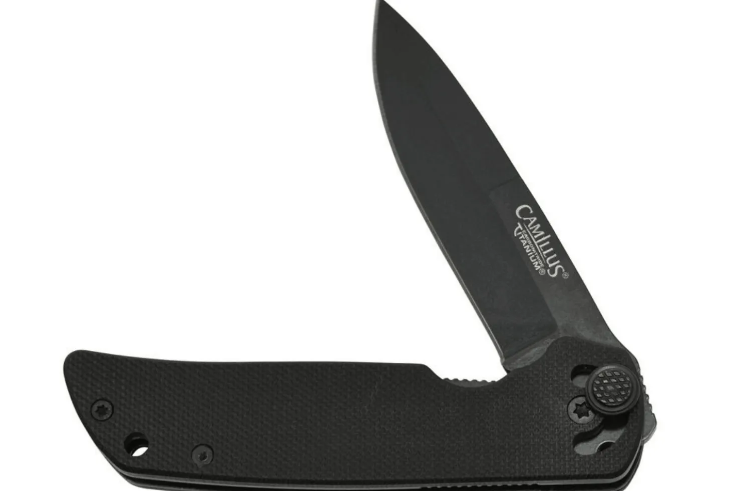Couteau pliant Camillus Mini Cuda manche en G10 noir 9,5cm