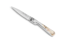 Couteau pliant Claude Dozorme Vendetta manche corne de bélier 11cm