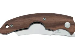 Couteau pliant coupe-cigare Fox Virtus FX.541ST manche 10cm en bois de santos + étui cuir