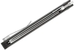 Couteau pliant CRKT Ancestor 5930.CR manche en G10 noir et marron 11,7cm