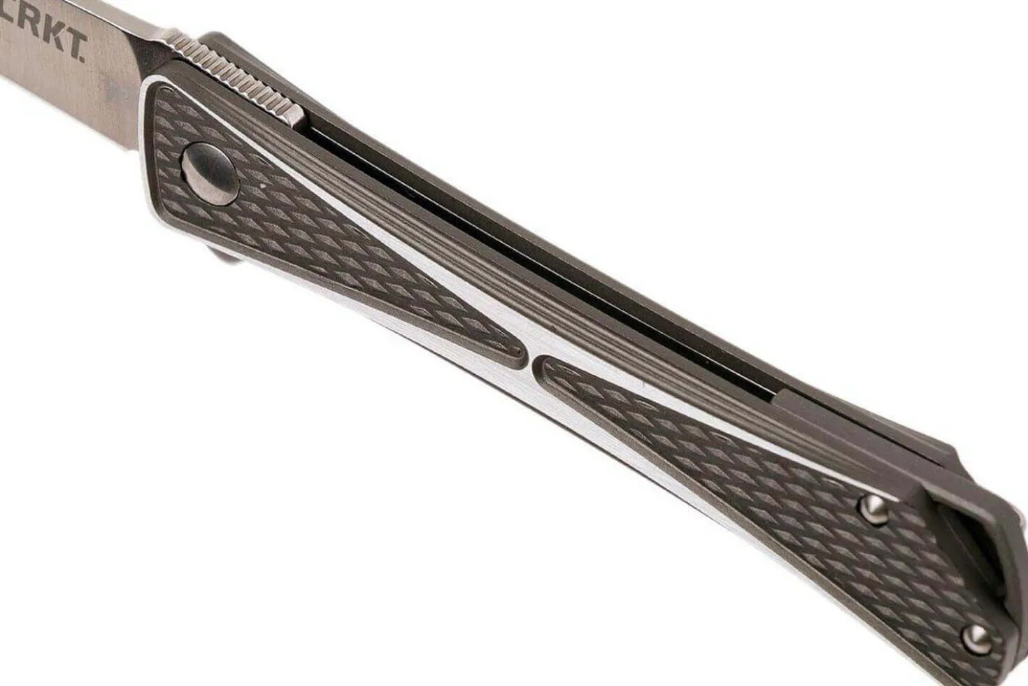 Couteau pliant CRKT CROSSBONES 7530 manche alu 11,4cm