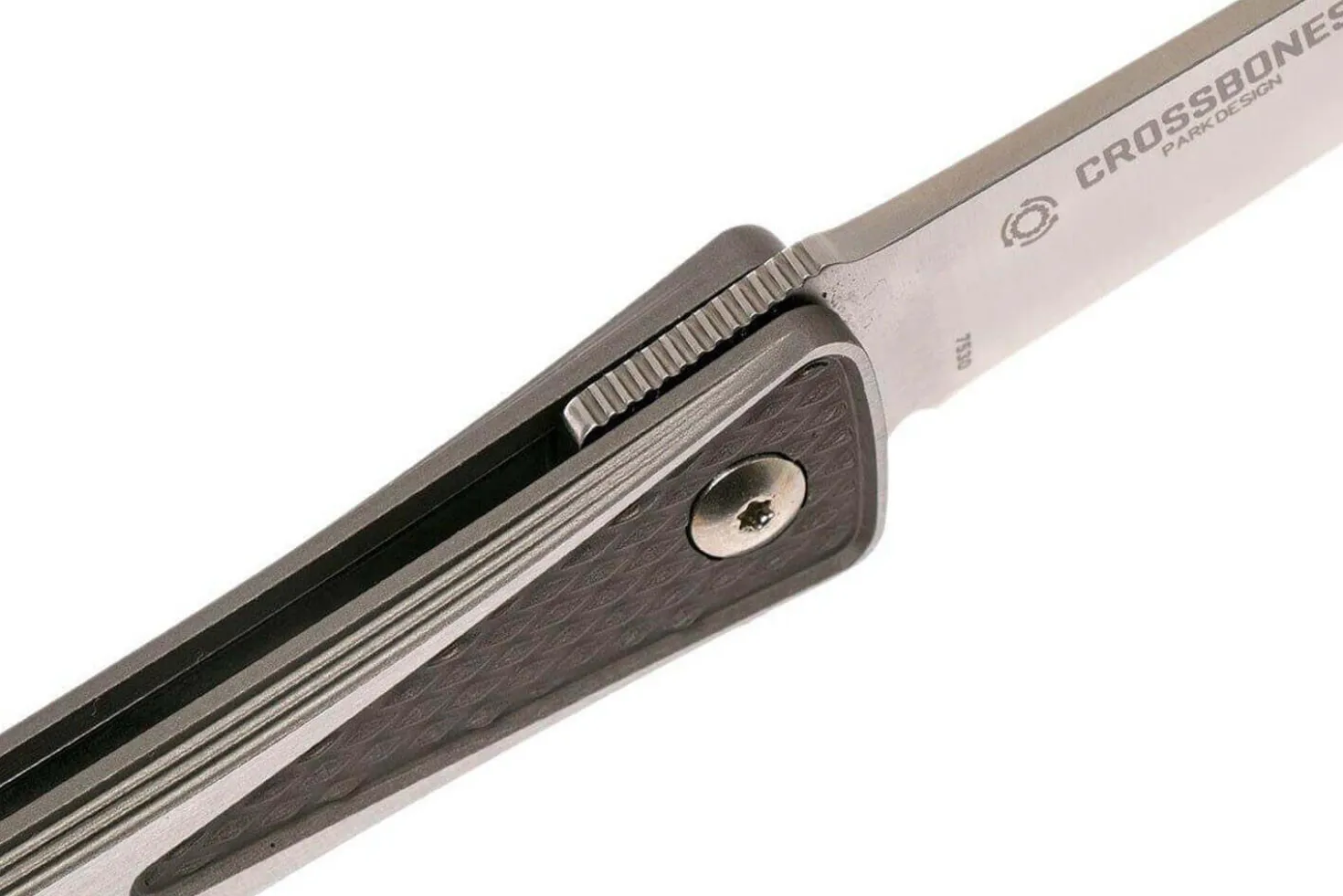 Couteau pliant CRKT CROSSBONES 7530 manche alu 11,4cm